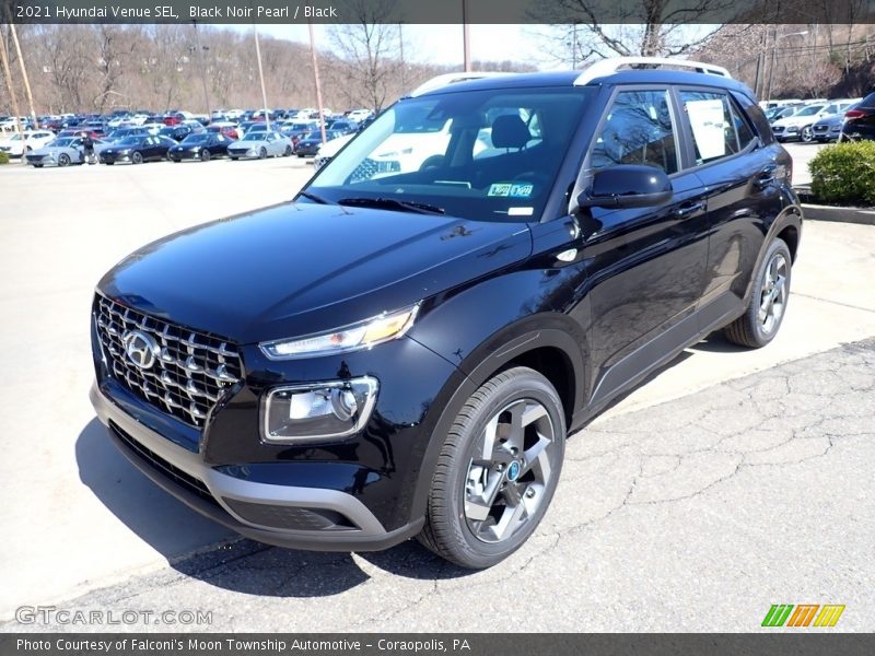 Black Noir Pearl / Black 2021 Hyundai Venue SEL