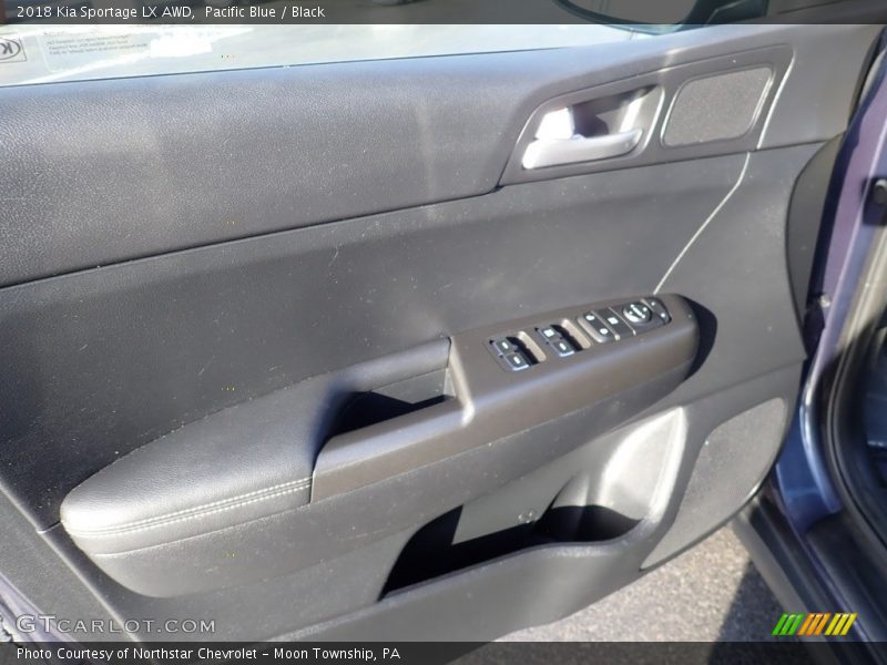 Pacific Blue / Black 2018 Kia Sportage LX AWD