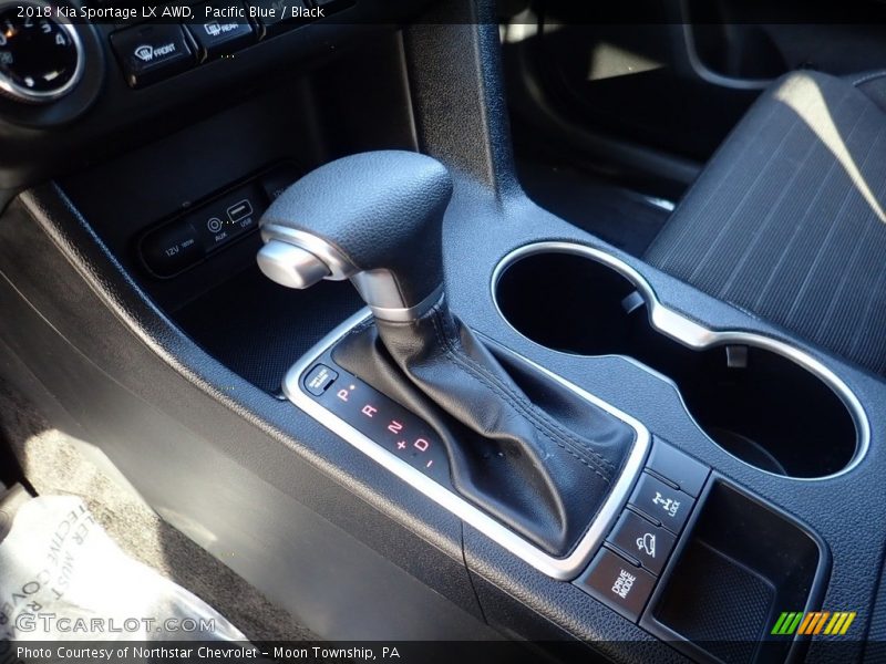 Pacific Blue / Black 2018 Kia Sportage LX AWD