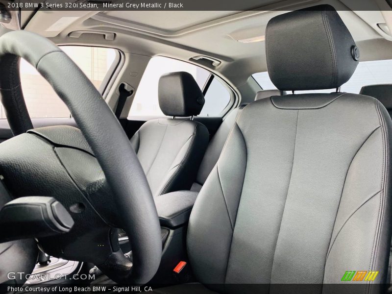Mineral Grey Metallic / Black 2018 BMW 3 Series 320i Sedan
