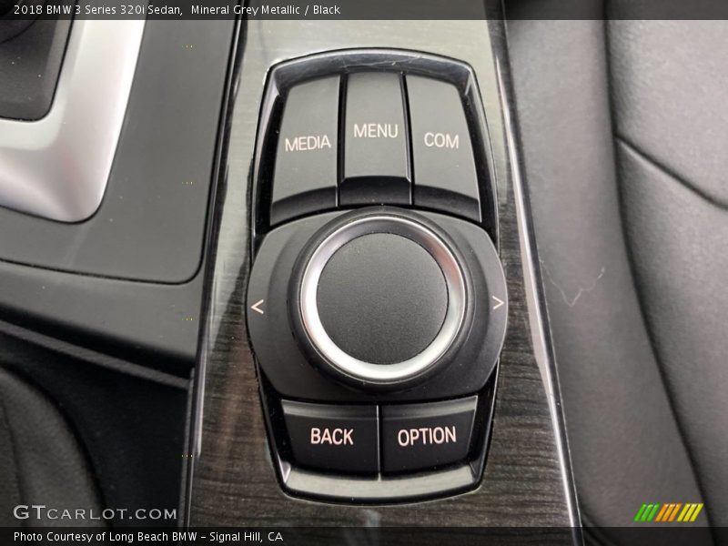 Mineral Grey Metallic / Black 2018 BMW 3 Series 320i Sedan