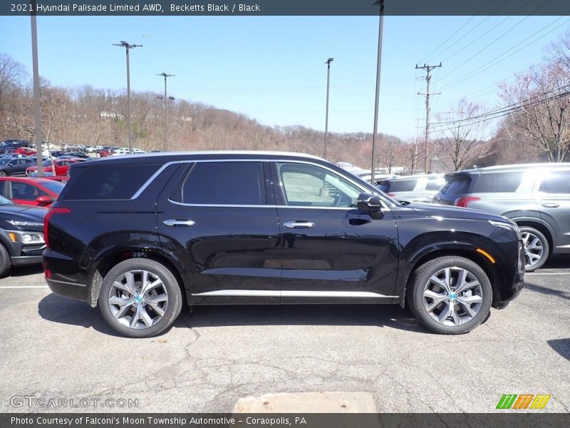 Becketts Black / Black 2021 Hyundai Palisade Limited AWD