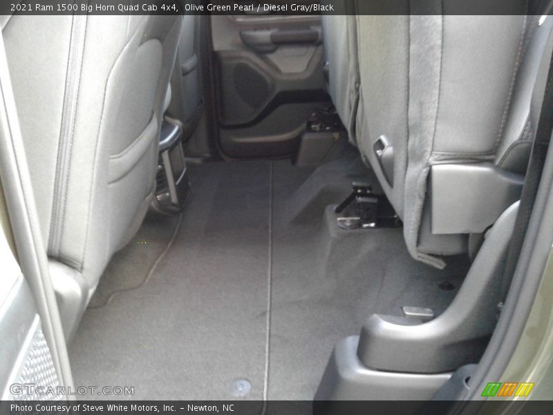 Olive Green Pearl / Diesel Gray/Black 2021 Ram 1500 Big Horn Quad Cab 4x4