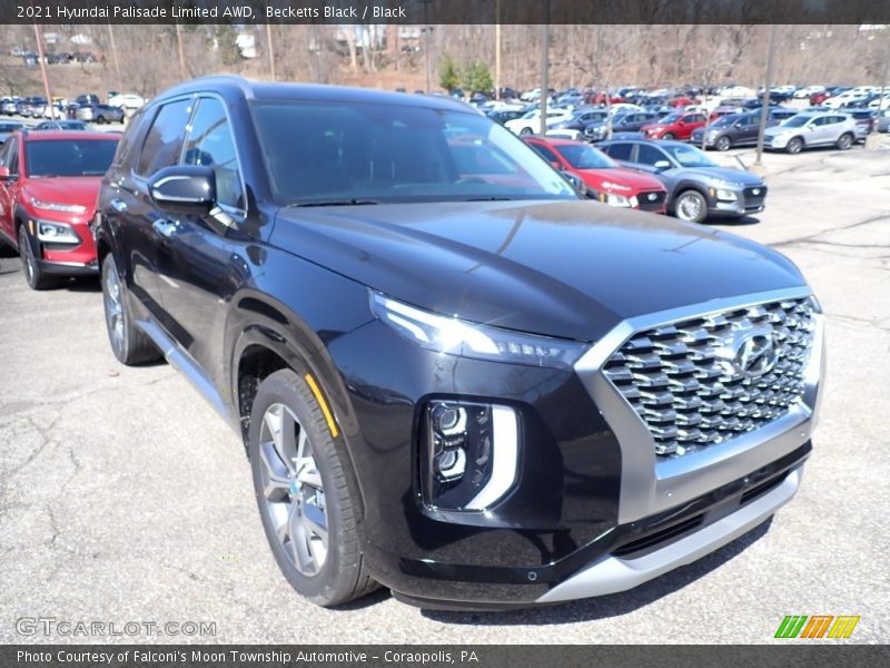 Becketts Black / Black 2021 Hyundai Palisade Limited AWD