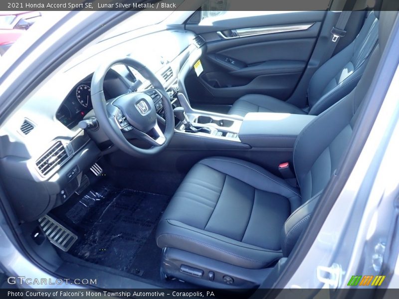 Lunar Silver Metallic / Black 2021 Honda Accord Sport SE