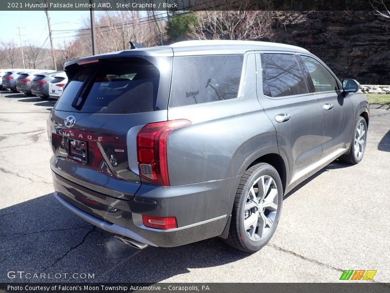 Steel Graphite / Black 2021 Hyundai Palisade Limited AWD