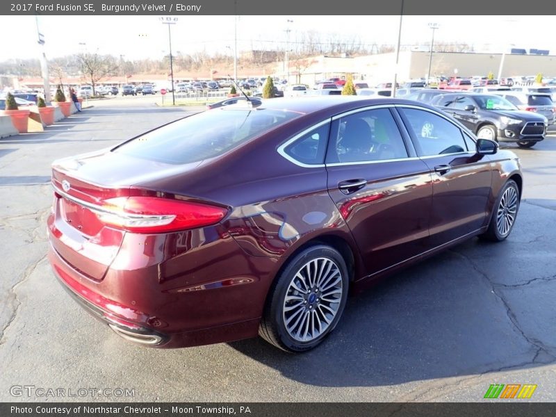 Burgundy Velvet / Ebony 2017 Ford Fusion SE