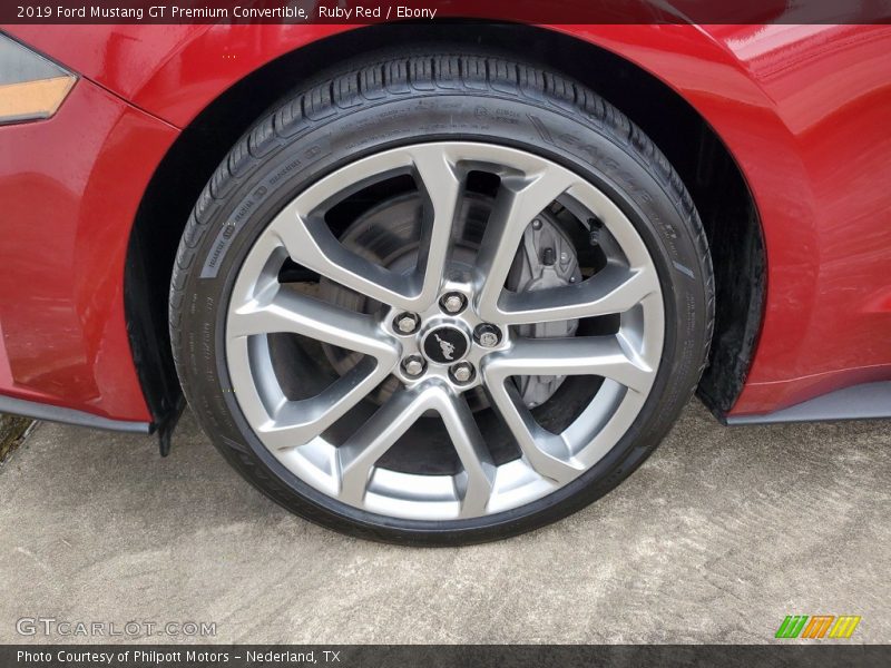  2019 Mustang GT Premium Convertible Wheel