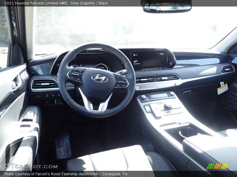 Steel Graphite / Black 2021 Hyundai Palisade Limited AWD