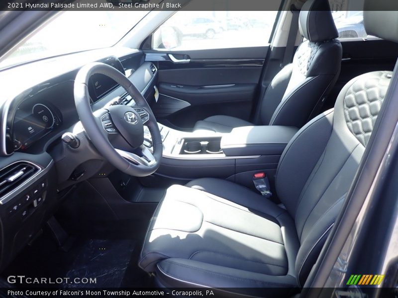 Steel Graphite / Black 2021 Hyundai Palisade Limited AWD