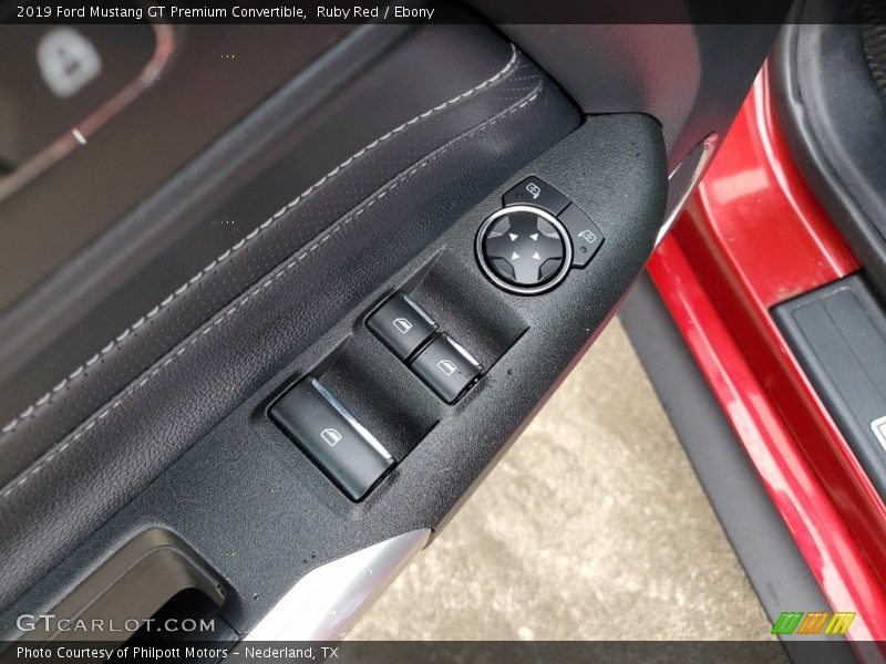 Ruby Red / Ebony 2019 Ford Mustang GT Premium Convertible