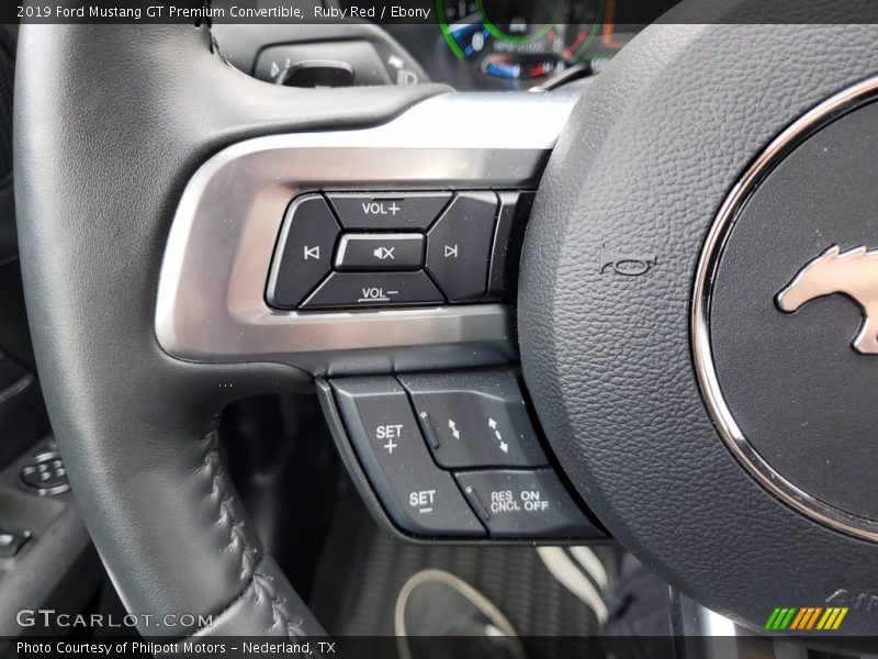  2019 Mustang GT Premium Convertible Steering Wheel