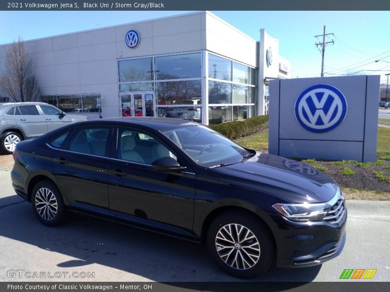 Front 3/4 View of 2021 Jetta S
