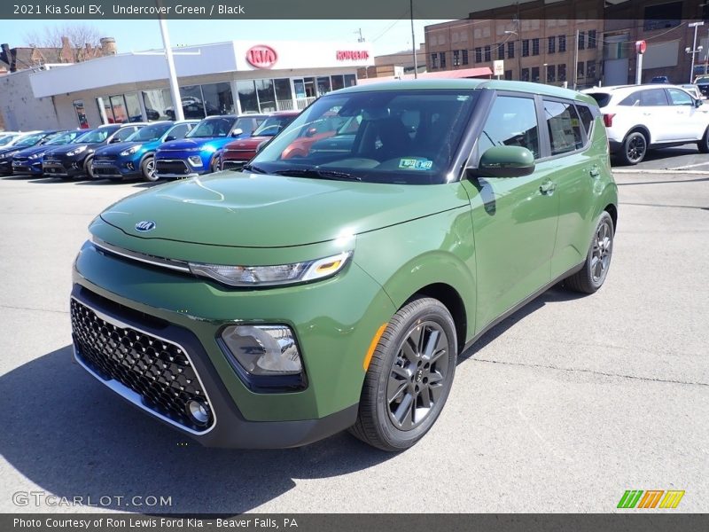 Undercover Green / Black 2021 Kia Soul EX