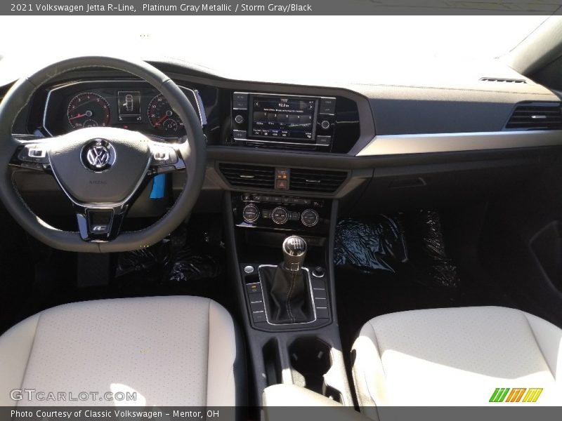 Dashboard of 2021 Jetta R-Line