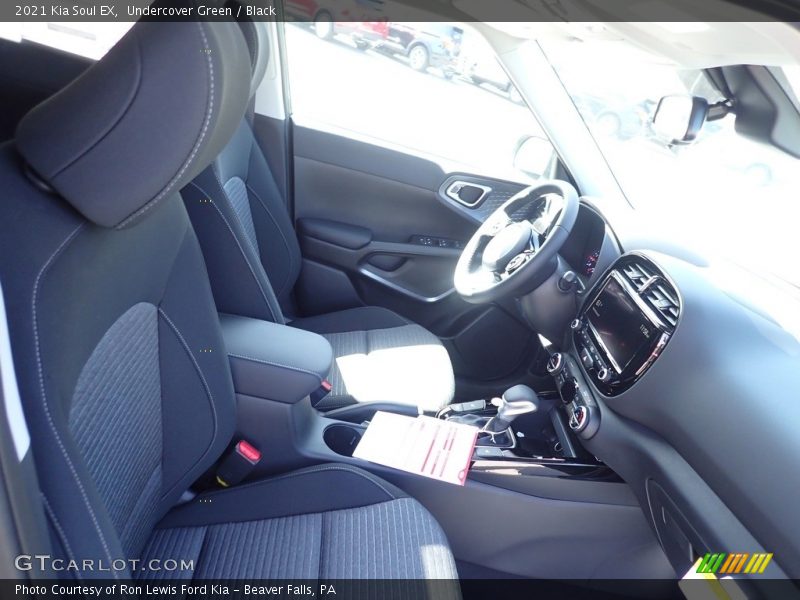 Undercover Green / Black 2021 Kia Soul EX