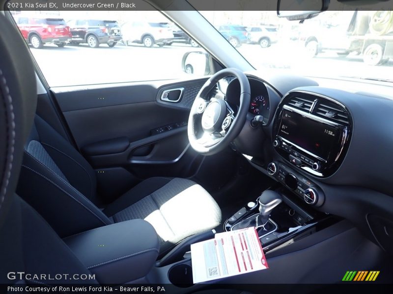 Undercover Green / Black 2021 Kia Soul EX