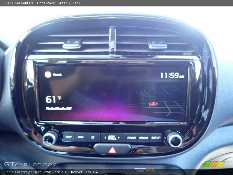 Undercover Green / Black 2021 Kia Soul EX