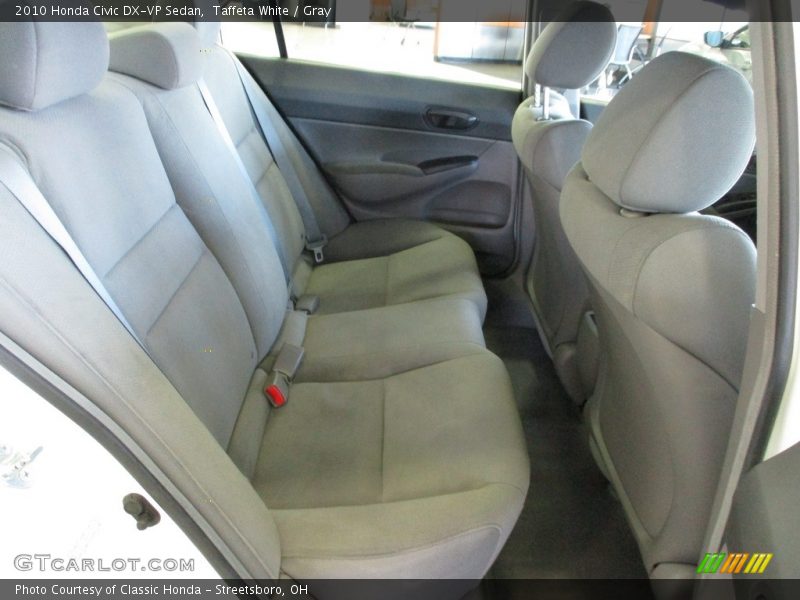 Taffeta White / Gray 2010 Honda Civic DX-VP Sedan
