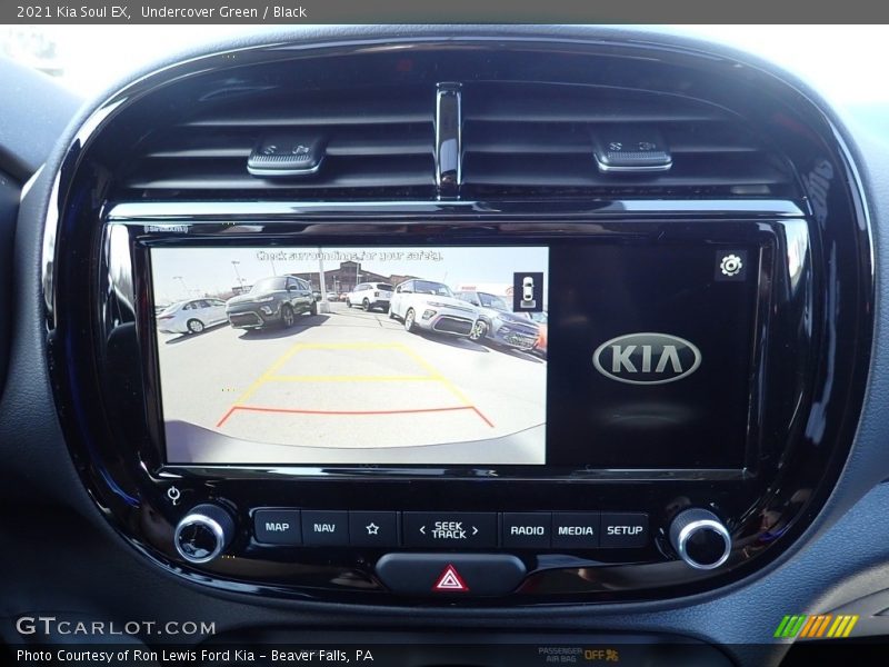 Undercover Green / Black 2021 Kia Soul EX