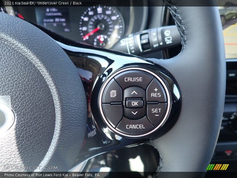 Undercover Green / Black 2021 Kia Soul EX
