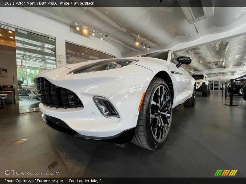 White / White/Black 2021 Aston Martin DBX AWD
