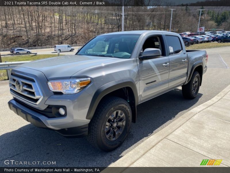 Front 3/4 View of 2021 Tacoma SR5 Double Cab 4x4