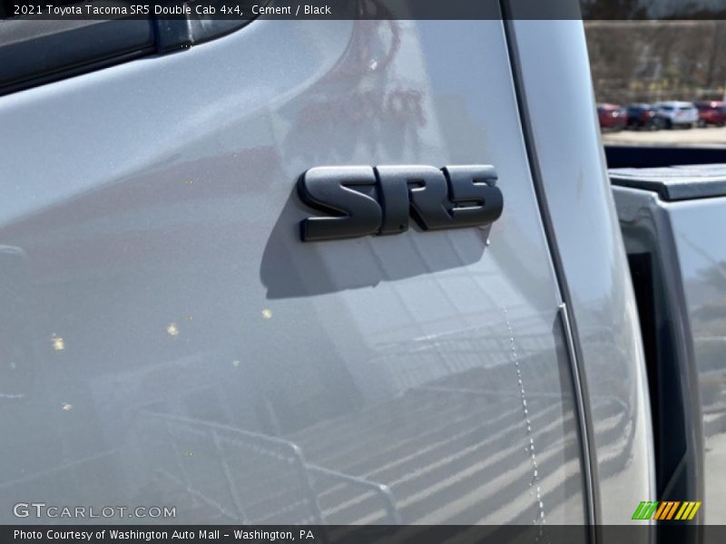 Cement / Black 2021 Toyota Tacoma SR5 Double Cab 4x4