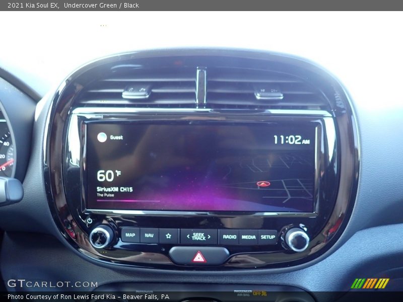Undercover Green / Black 2021 Kia Soul EX