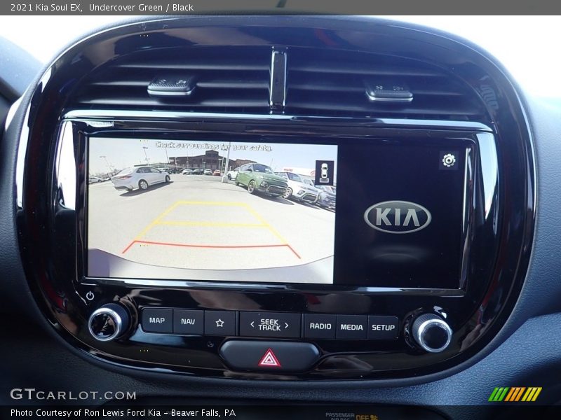 Undercover Green / Black 2021 Kia Soul EX