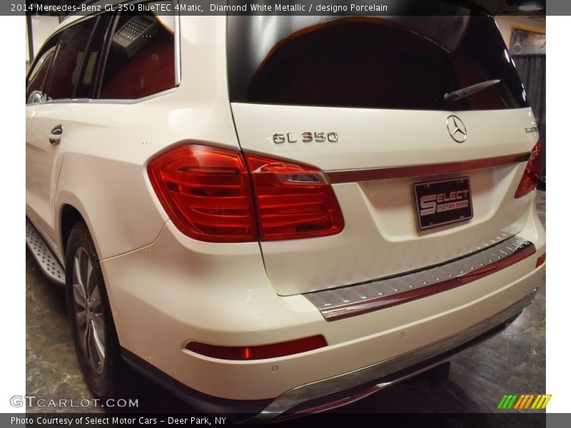 Diamond White Metallic / designo Porcelain 2014 Mercedes-Benz GL 350 BlueTEC 4Matic