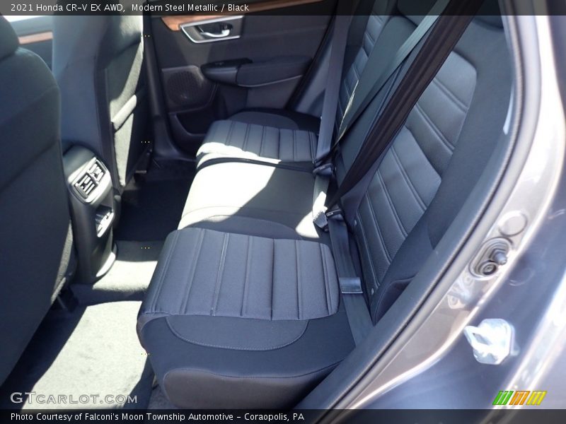 Modern Steel Metallic / Black 2021 Honda CR-V EX AWD