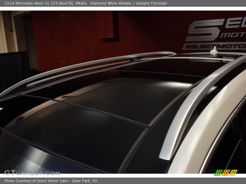 Diamond White Metallic / designo Porcelain 2014 Mercedes-Benz GL 350 BlueTEC 4Matic