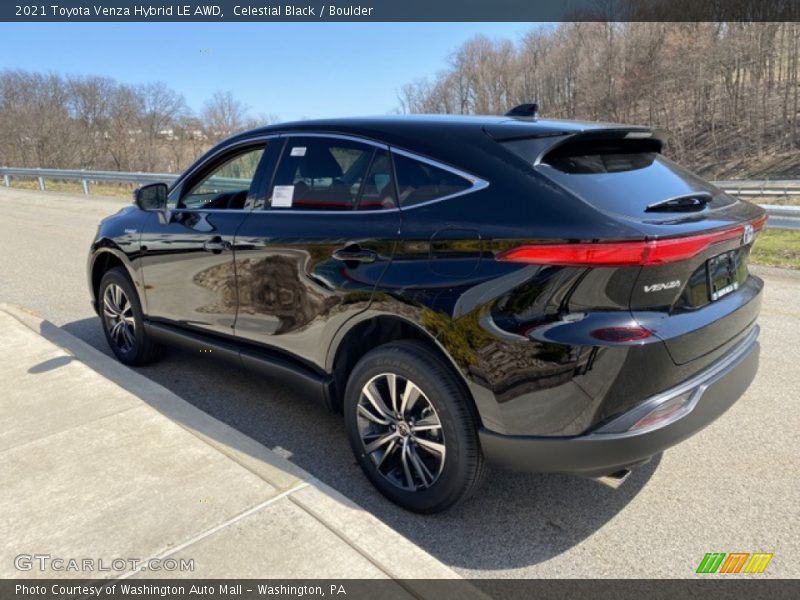 Celestial Black / Boulder 2021 Toyota Venza Hybrid LE AWD