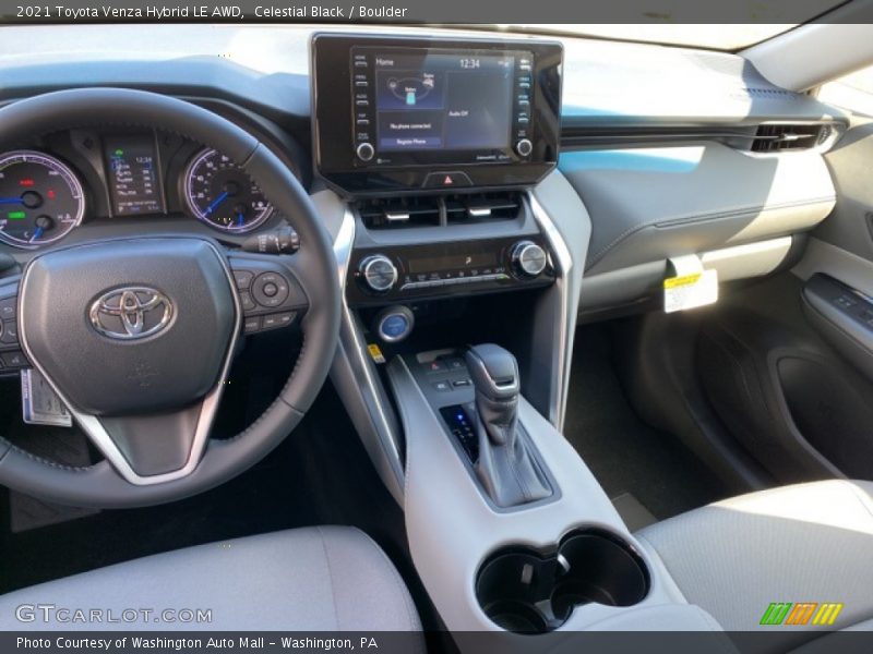 Celestial Black / Boulder 2021 Toyota Venza Hybrid LE AWD