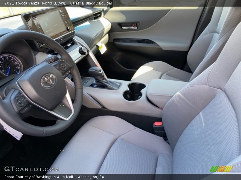Celestial Black / Boulder 2021 Toyota Venza Hybrid LE AWD