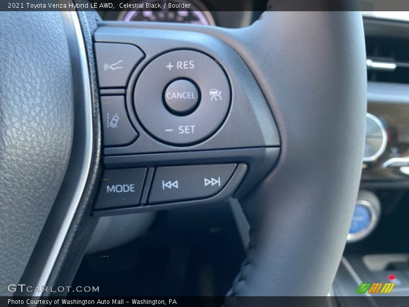 Celestial Black / Boulder 2021 Toyota Venza Hybrid LE AWD