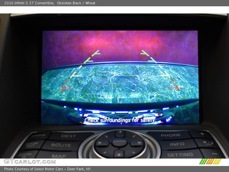 Obsidian Black / Wheat 2010 Infiniti G 37 Convertible