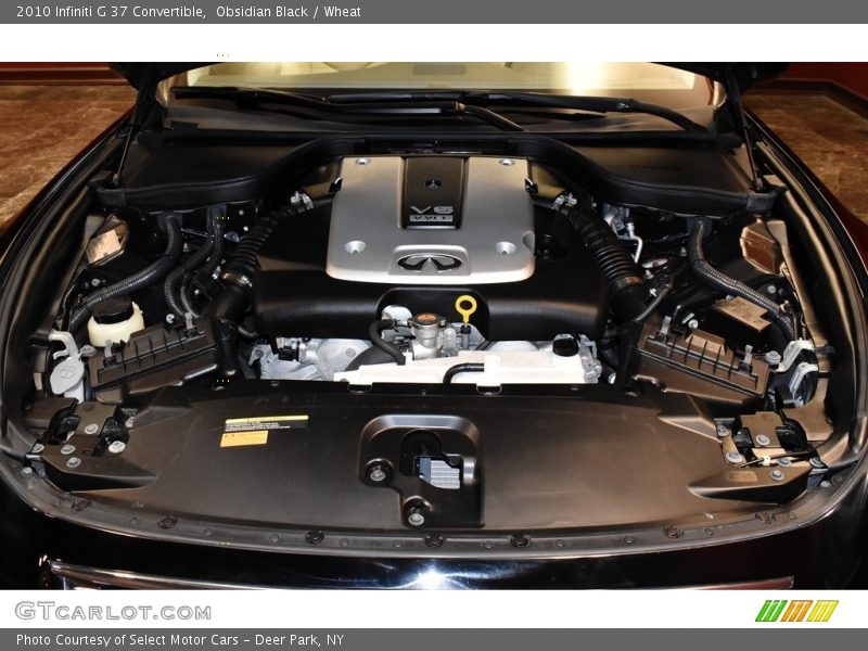 Obsidian Black / Wheat 2010 Infiniti G 37 Convertible