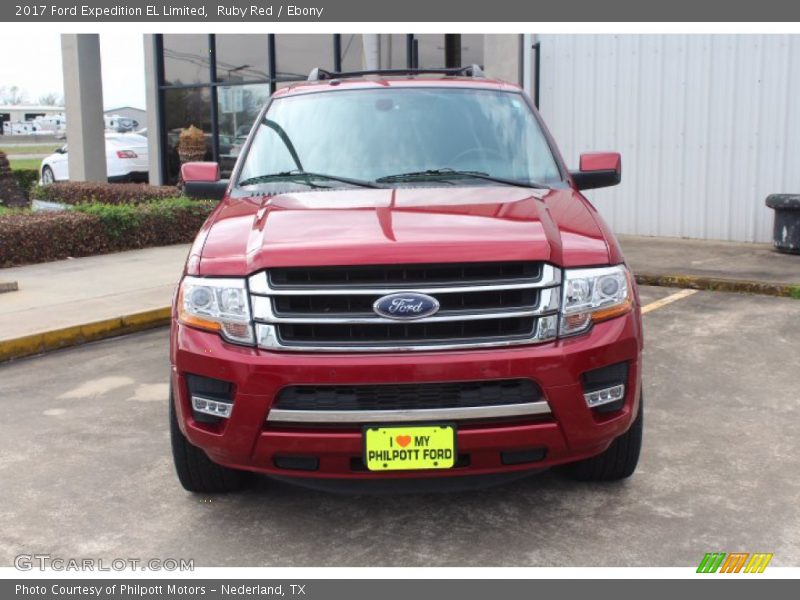 Ruby Red / Ebony 2017 Ford Expedition EL Limited