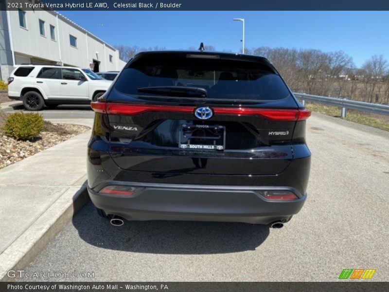 Celestial Black / Boulder 2021 Toyota Venza Hybrid LE AWD