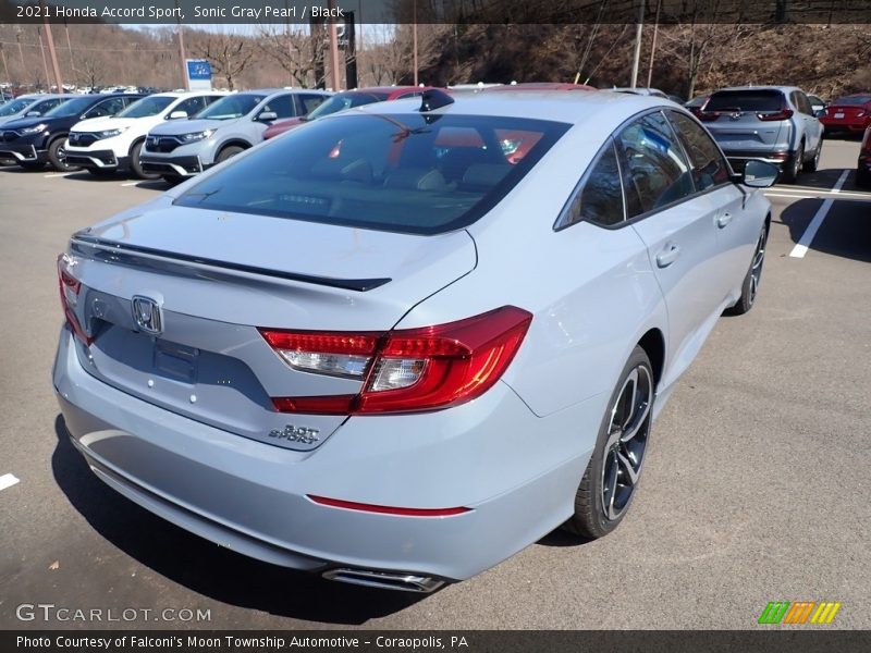 Sonic Gray Pearl / Black 2021 Honda Accord Sport