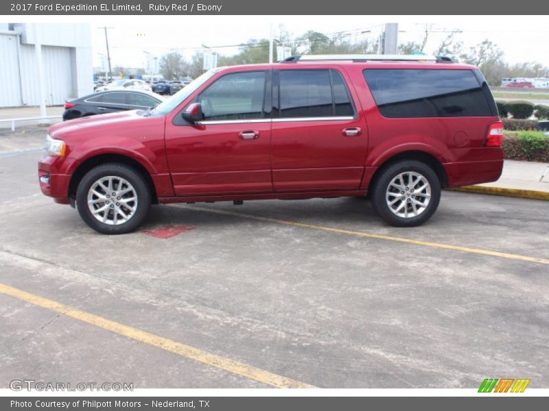 Ruby Red / Ebony 2017 Ford Expedition EL Limited