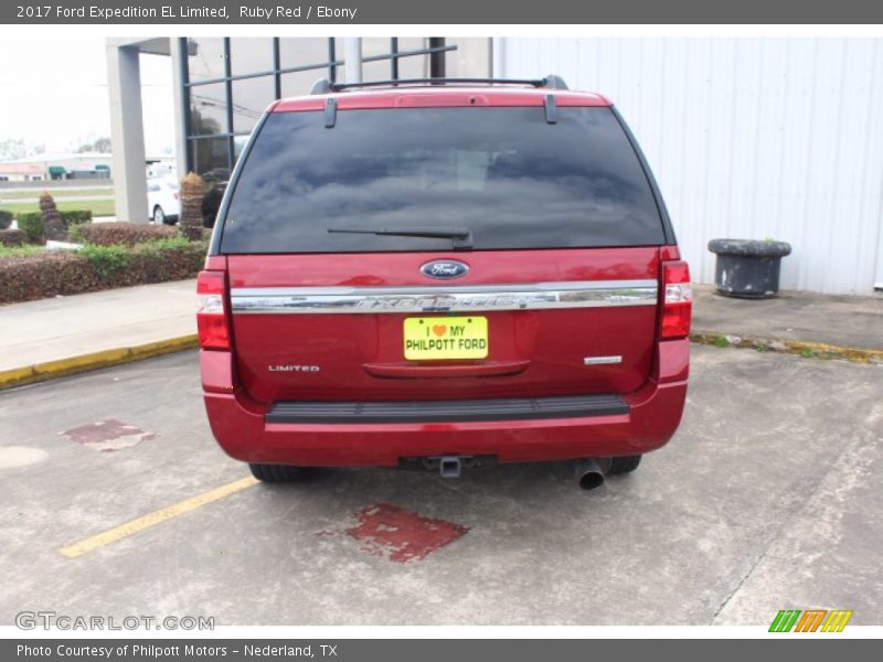 Ruby Red / Ebony 2017 Ford Expedition EL Limited