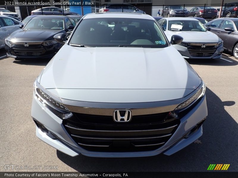 Sonic Gray Pearl / Black 2021 Honda Accord Sport