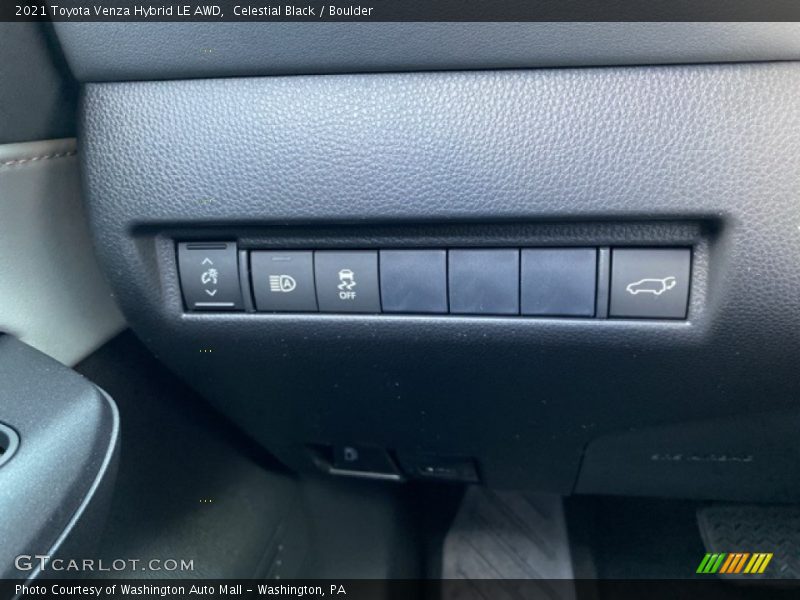 Celestial Black / Boulder 2021 Toyota Venza Hybrid LE AWD