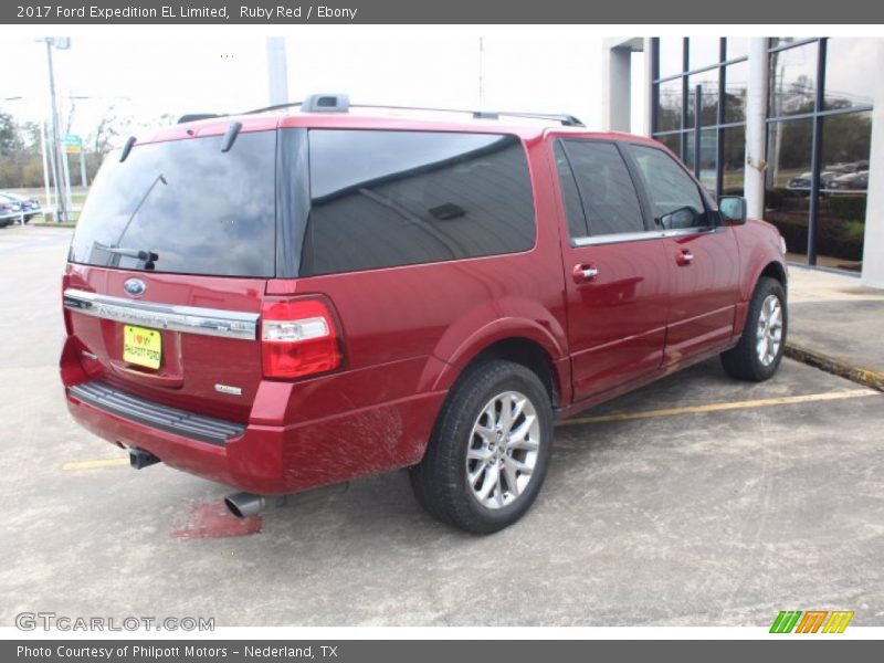Ruby Red / Ebony 2017 Ford Expedition EL Limited
