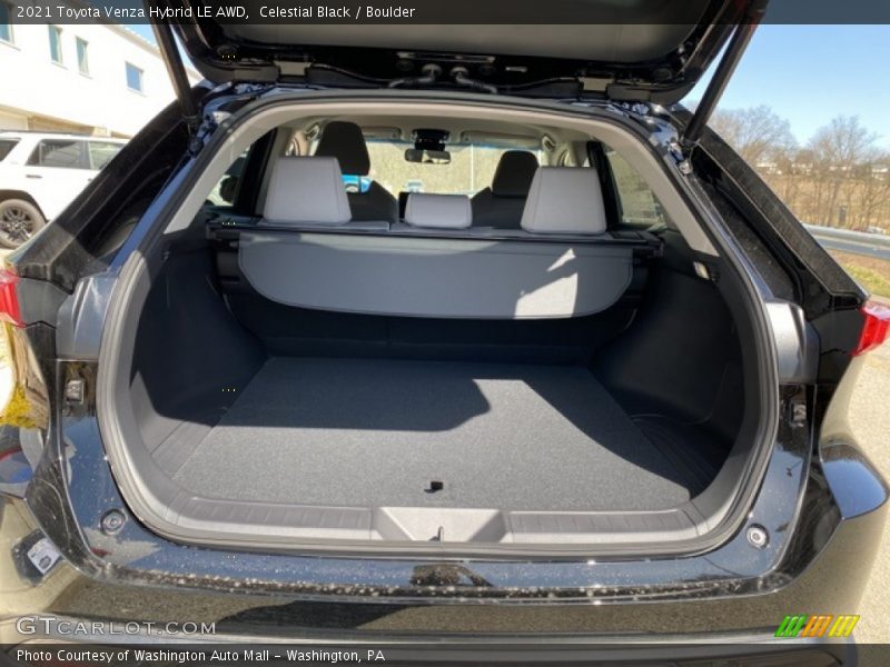 Celestial Black / Boulder 2021 Toyota Venza Hybrid LE AWD