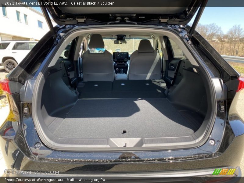 Celestial Black / Boulder 2021 Toyota Venza Hybrid LE AWD