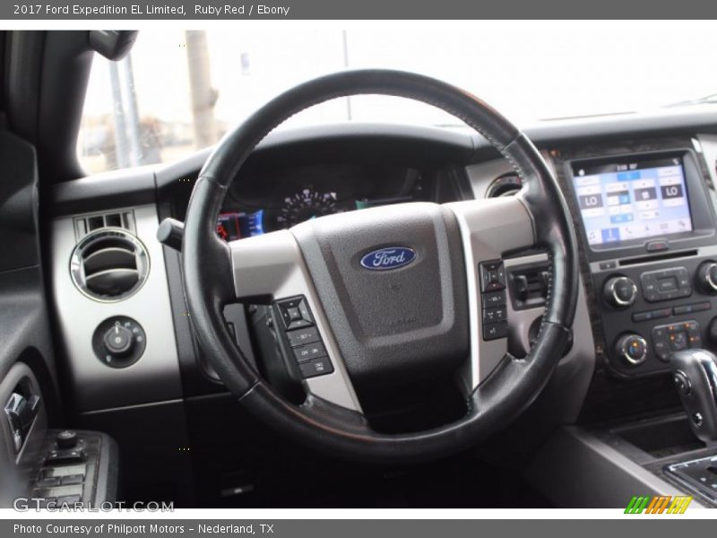 Ruby Red / Ebony 2017 Ford Expedition EL Limited